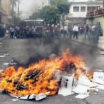 Quema de paquetería electoral INE