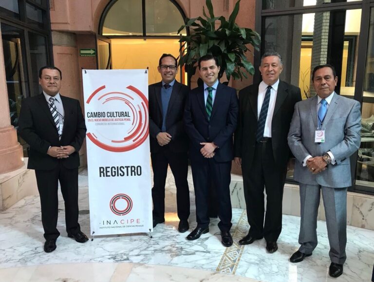Poder Judicial asiste a congreso internacional sobre sistema penal