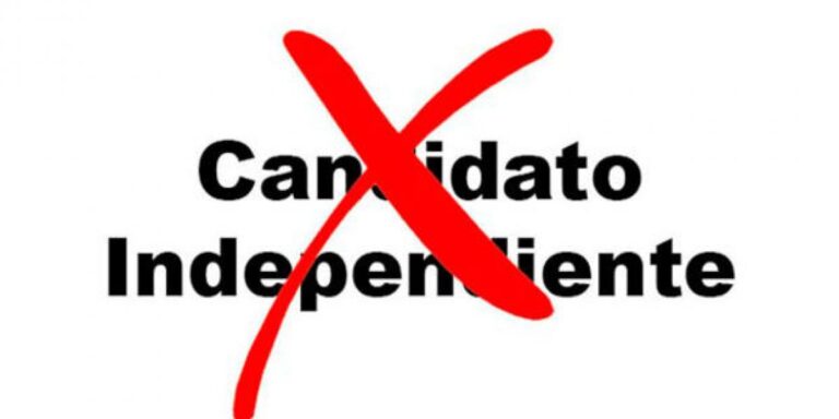 Candidaturas independientes: sus condiciones deben seguir sujetas a debate