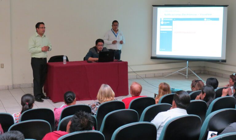 Poder Judicial continúa registro  para la notificación electrónica