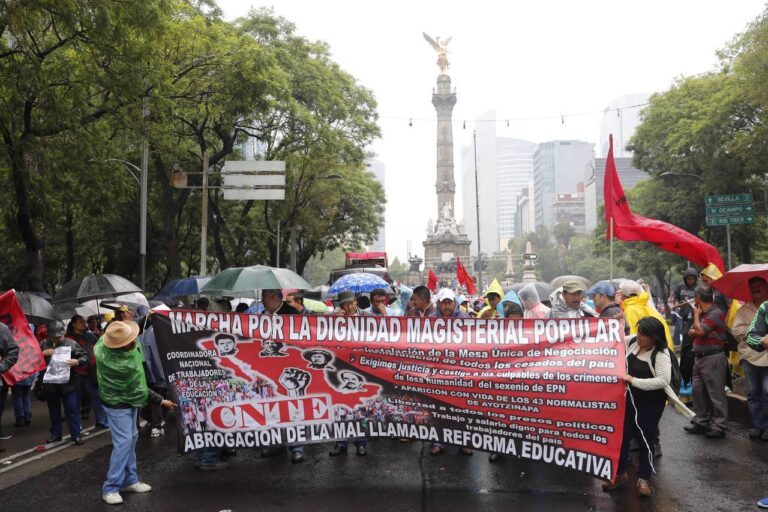 Se cumple la previsión: advierte CNTE que la crisis magisterial escalará más allá del 1 de julio