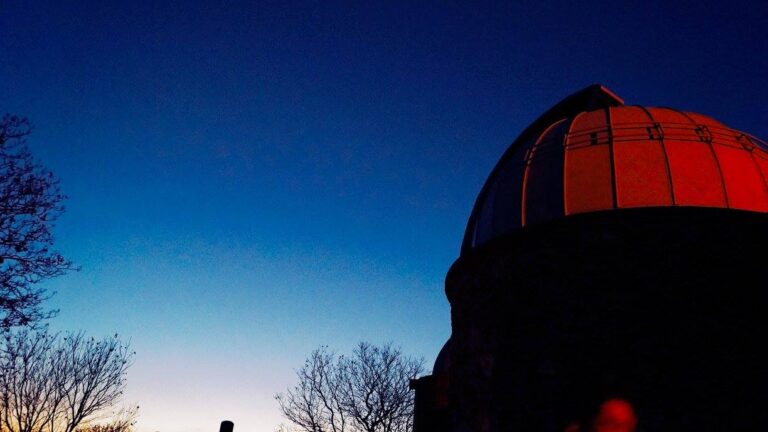 Alunizaje en el observatorio
