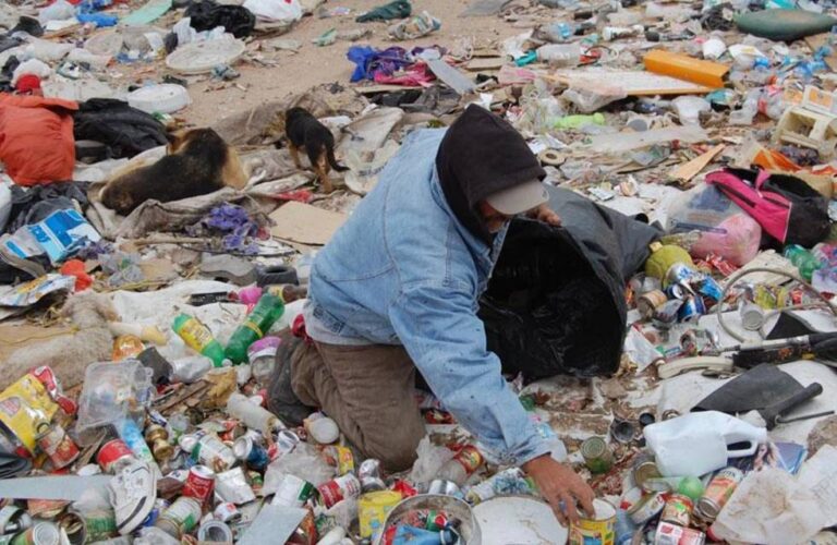 Campaña para separar basura