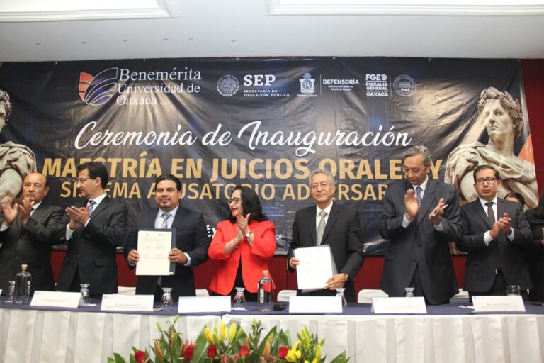 PJE Y BUO firman convenio académico de colaboración