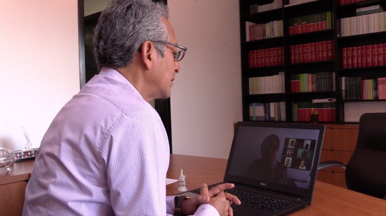 PJE innova al utilizar aplicación tecnológica para reuniones virtuales