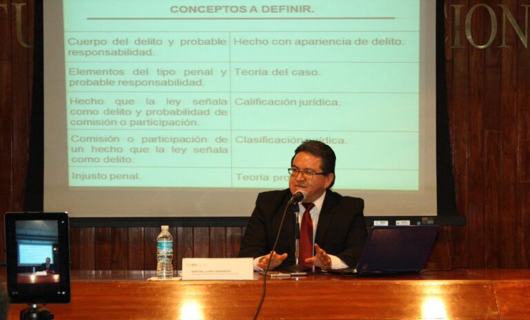 Impartirá PJE curso en línea “Análisis tipo penales a la luz de la teoría del delito”