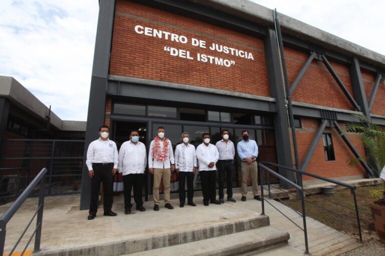 Centro de justicia del Istmo, un referente de la modernización judicial en Oaxaca