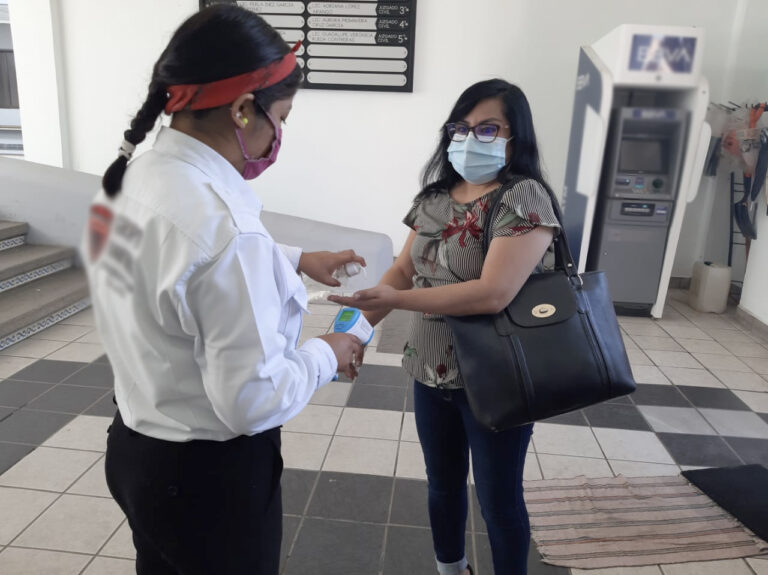 Poder Judicial cumple con protocolos sanitarios en sus instalaciones