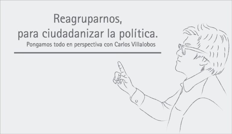 Reagruparnos, para ciudadanizar la política