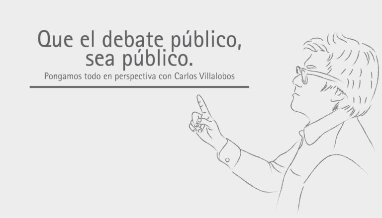 Que el debate público, sea público