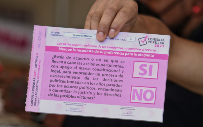 “A consulta popular”