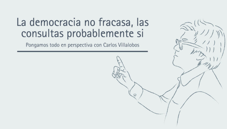 La democracia no fracasa, las consultas probablemente sí