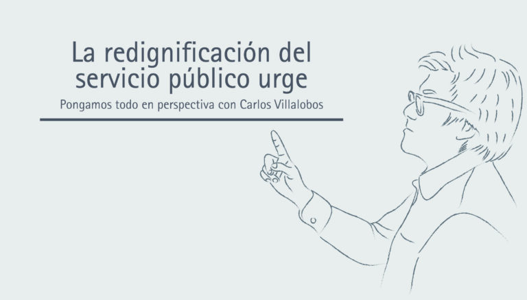 La redignificación del servicio público urge