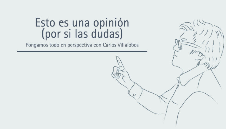 Esto es una opinión (por si las dudas)
