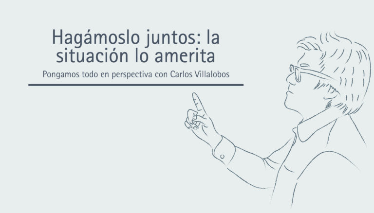Hagámoslo juntos: la situación lo amerita