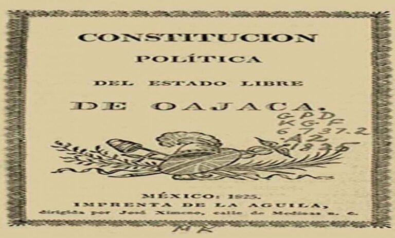 Constitución del estado de Oaxaca: 100 años de su promulgación