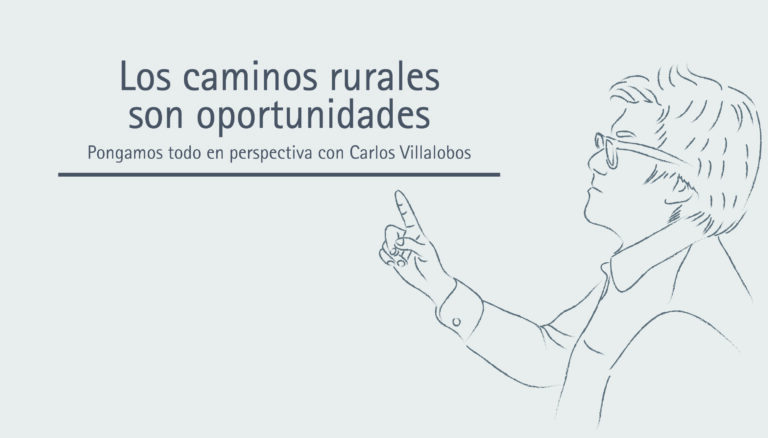 Caminos rurales son oportunidades