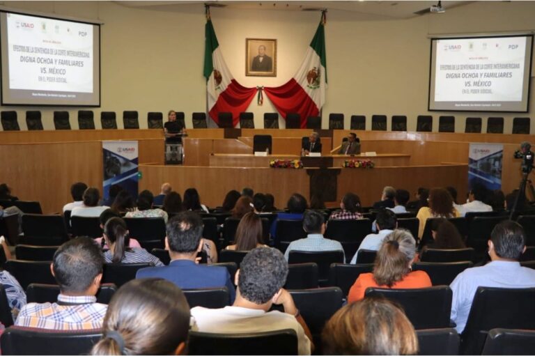 Destaca titular del Poder Judicial labor de defensores de Derechos Humanos