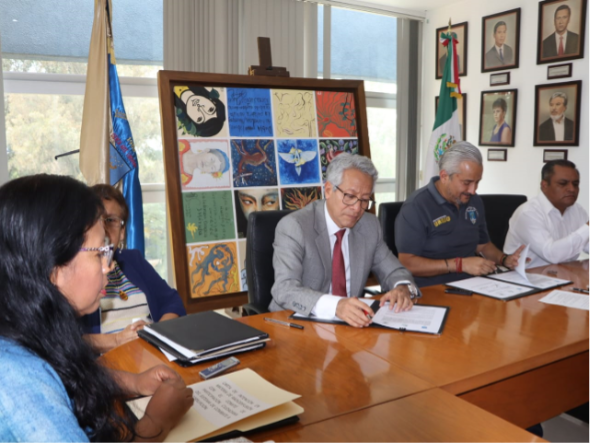 Estrechan Poder Judicial de Oaxaca y la UABJO colaboración institucional
