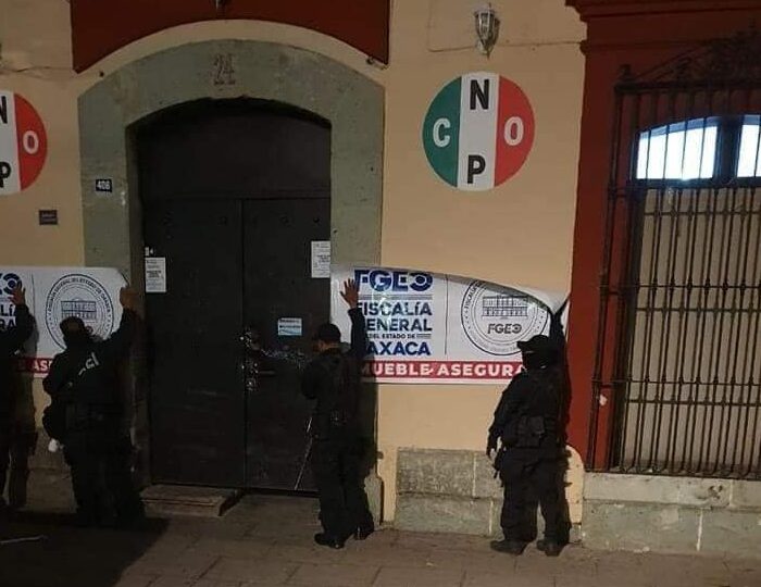 AL MARGEN || El aseguramiento de la sede de la CNOP, desnuda el fuego amigo en Morena 