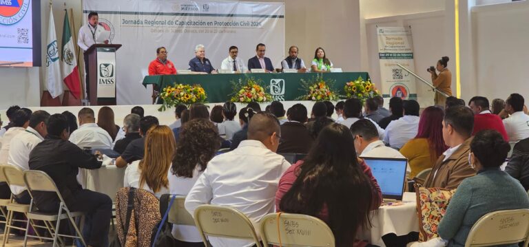 Realiza IMSS jornada regional de capacitación en materia de Protección Civil en Oaxaca
