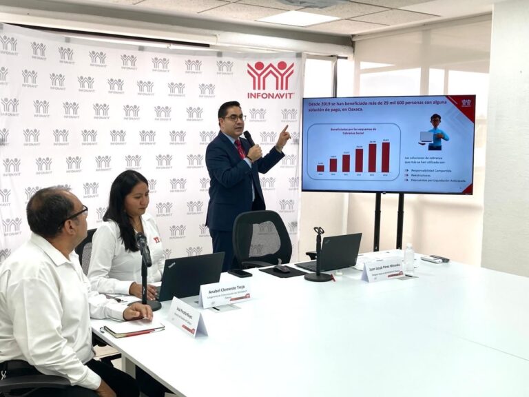 Apoya INFONAVIT a más de 29 mil acreditados en seis años en Oaxaca
