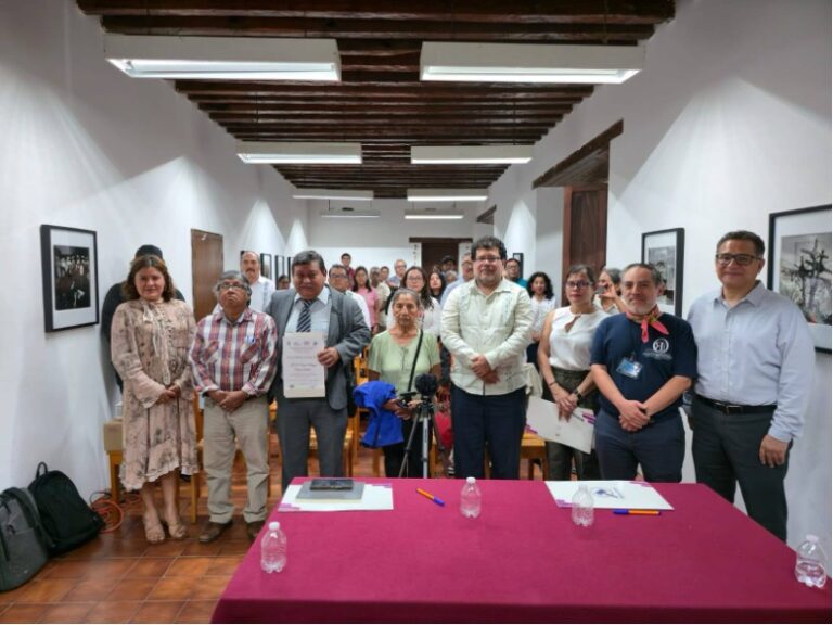 El Poder Judicial participa en el Panel “Justicia y Memoria Histórica: Los Mártires de Cajonos”