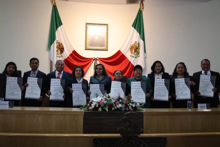 Reconoce PJEO trayectoria y compromiso de jueces, juezas y personal jurisdiccional 