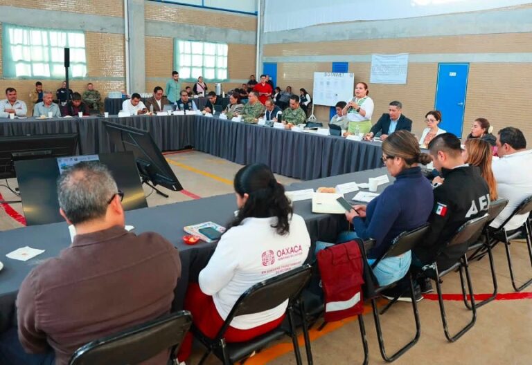 Poder Judicial refrenda coordinación institucional en la mesa de seguridad regional